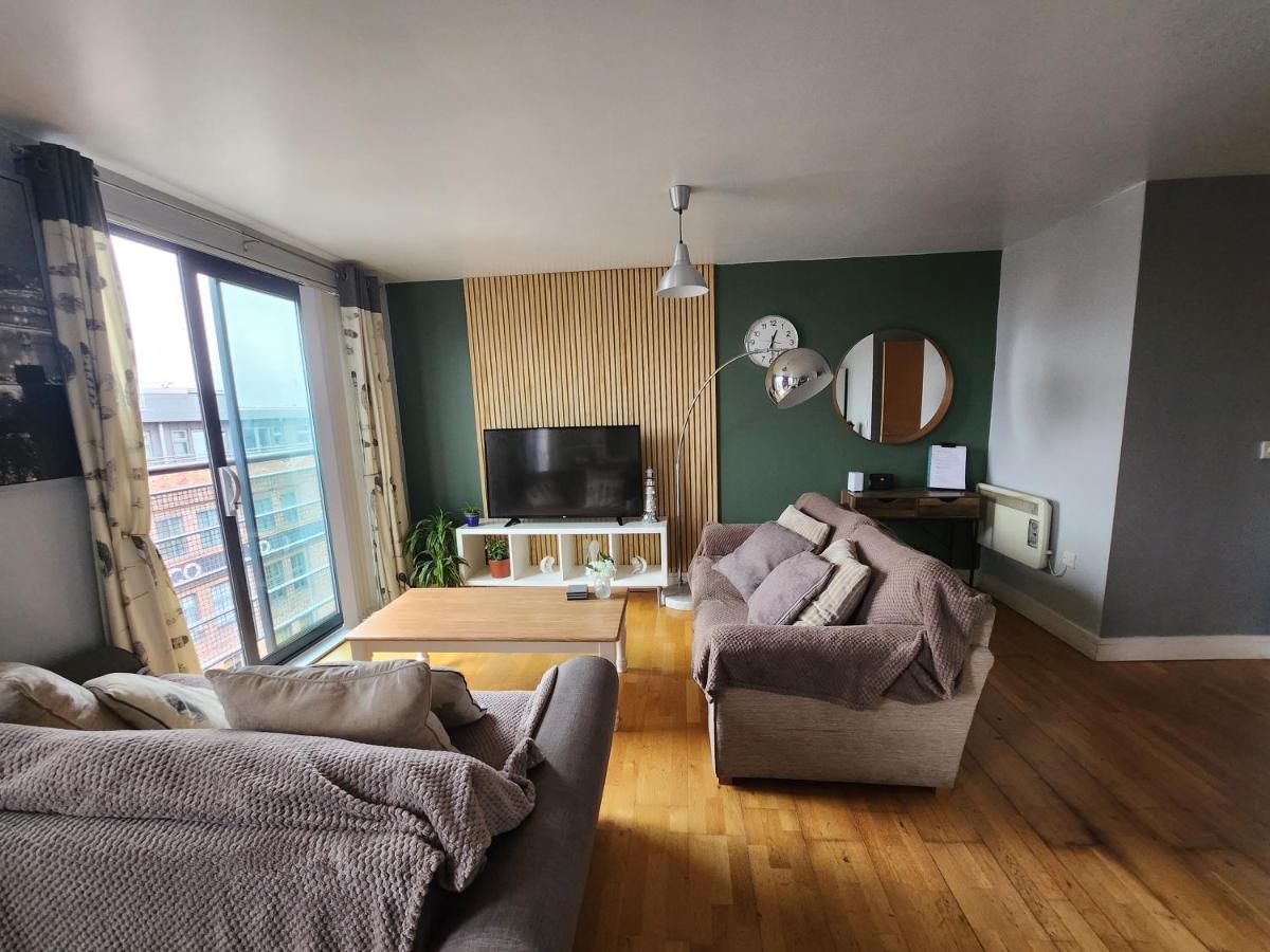 Modern Central Penthouse - 1 Secureparking ليفربول المظهر الخارجي الصورة
